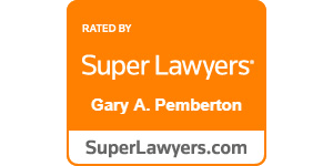 Rated By Super Lawyers Gary A. Pemberton SuperLawyers.com