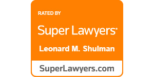 Rated By Super Lawyers Leonard M. Shulman SuperLawyers.com